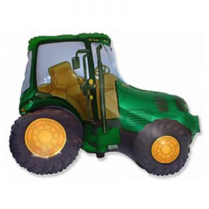 Шар (38/97 см) Фигура, Трактор, Зеленый